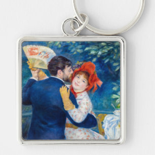 Pierre-Auguste Renoir - Landelijke Dans Sleutelhanger