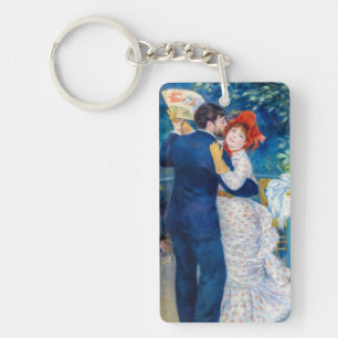 Pierre-Auguste Renoir - Landelijke Dans Sleutelhanger