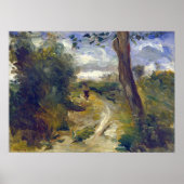 Pierre-Auguste Renoir Landschap tussen Stormen Poster (Voorkant)
