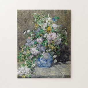 Pierre-Auguste Renoir - Lentebloemen Legpuzzel