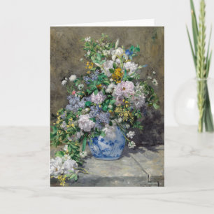 Pierre-Auguste Renoir - Lentebloemstuk Kaart
