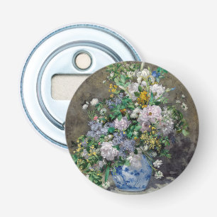 Pierre-Auguste Renoir - Lenteboeket Button Flesopener