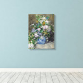 Pierre-Auguste Renoir - Lenteboeket Canvas Afdruk (Insitu (Houten vloer))