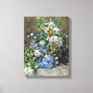 Pierre-Auguste Renoir - Lenteboeket Canvas Afdruk