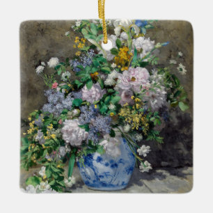 Pierre-Auguste Renoir - Lenteboeket Keramisch Ornament
