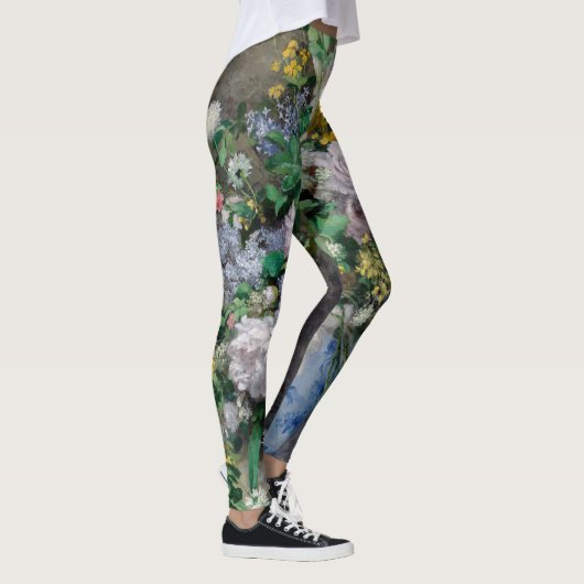 Pierre-Auguste Renoir - Lenteboeket Leggings (Rechts)