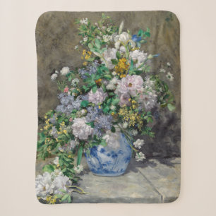 Pierre-Auguste Renoir - Lenteboeket Sherpa Deken