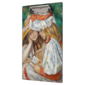 Pierre-Auguste Renoir - Lezen van twee meisjes Klembord (Links)