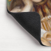 Pierre-Auguste Renoir - Lezen van twee meisjes Muismat (Hoek)