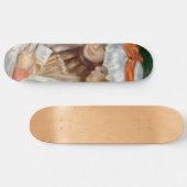 Pierre-Auguste Renoir - Lezen van twee meisjes Persoonlijk Skateboard (Horizontaal)