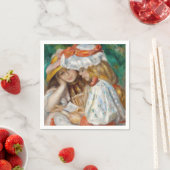 Pierre-Auguste Renoir - Lezen van twee meisjes Servet (Insitu)