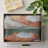 Pierre-Auguste Renoir - Lezen van twee meisjes Tissuepapier (Geschenk)