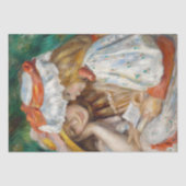 Pierre-Auguste Renoir - Lezen van twee meisjes Tissuepapier (Voorkant)