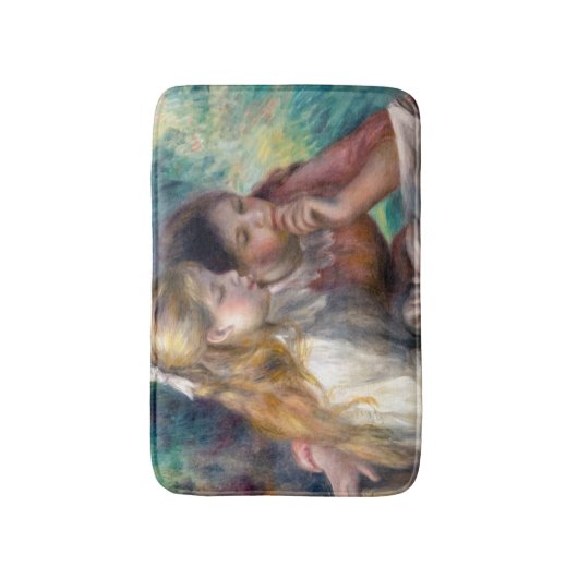 Pierre-Auguste Renoir - Lezing Badmat (Voorkant Verticaal)