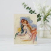Pierre-Auguste Renoir - Lezing Briefkaart (Staand voorkant)