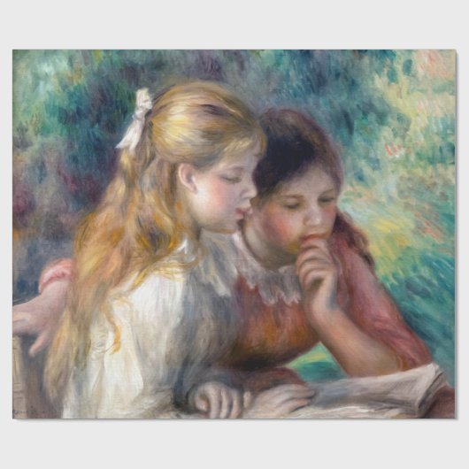 Pierre-Auguste Renoir - Lezing Cadeaupapier (Vlak)