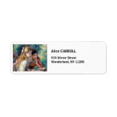 Pierre-Auguste Renoir - Lezing Etiket (Voorkant)