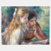 Pierre-Auguste Renoir - Lezing Fleece Deken (Voorkant (Horizontaal))