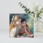 Pierre-Auguste Renoir - Lezing Kaart (Staand voorkant)