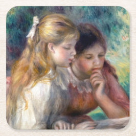 Pierre-Auguste Renoir - Lezing Kartonnen Onderzetters