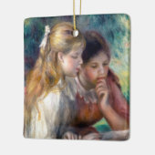 Pierre-Auguste Renoir - Lezing Keramisch Ornament (Links)