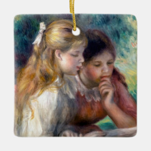 Pierre-Auguste Renoir - Lezing Keramisch Ornament