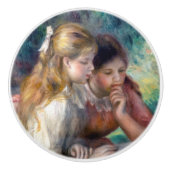 Pierre-Auguste Renoir - Lezing Keramische Knop (Voorkant)