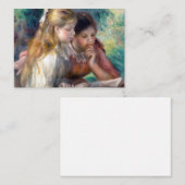 Pierre-Auguste Renoir - Lezing Notitiekaartje (Voorkant / Achterkant)