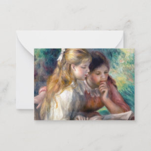 Pierre-Auguste Renoir - Lezing Notitiekaartje