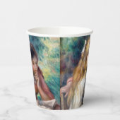 Pierre-Auguste Renoir - Lezing Papieren Bekers (Links)