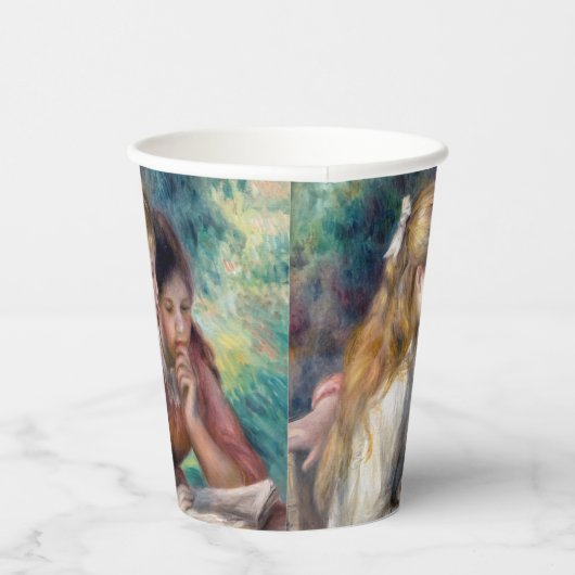 Pierre-Auguste Renoir - Lezing Papieren Bekers (Rechts)