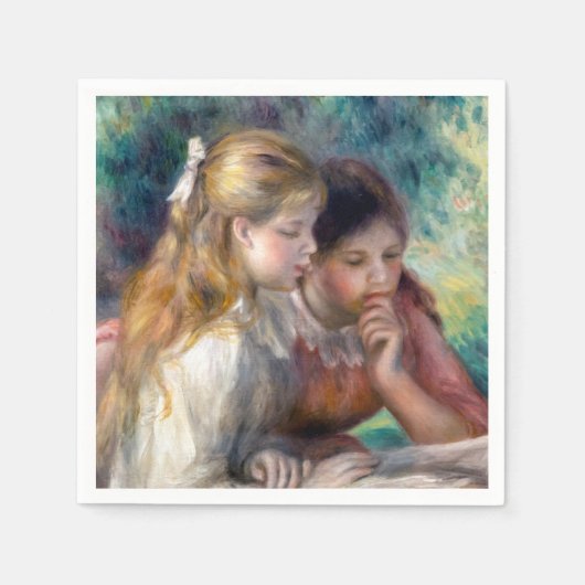 Pierre-Auguste Renoir - Lezing Servet (Voorkant)
