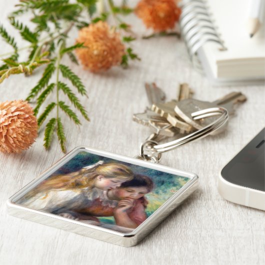 Pierre-Auguste Renoir - Lezing Sleutelhanger (Zijkant)