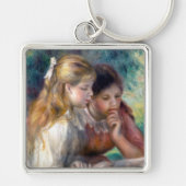 Pierre-Auguste Renoir - Lezing Sleutelhanger (Voorkant)