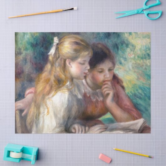 Pierre-Auguste Renoir - Lezing Tissuepapier (Craft)