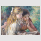 Pierre-Auguste Renoir - Lezing Tissuepapier (Voorkant)