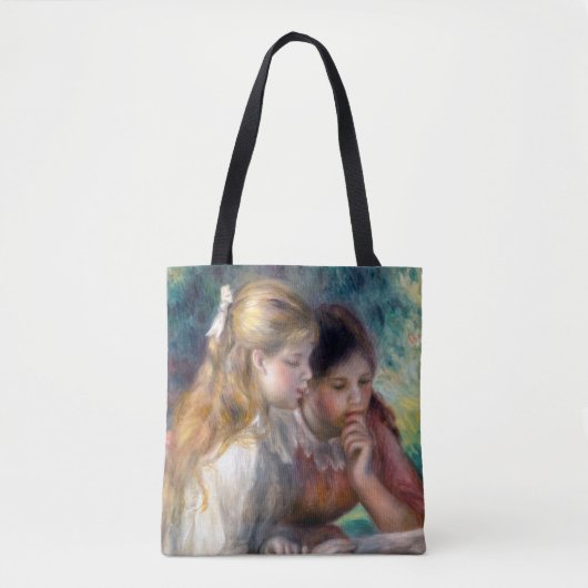 Pierre-Auguste Renoir - Lezing Tote Bag (Voorkant)