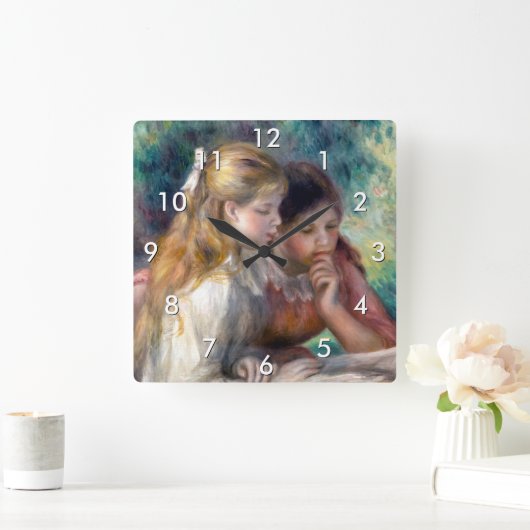Pierre-Auguste Renoir - Lezing Vierkante Klok (Huis)