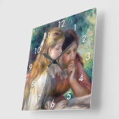 Pierre-Auguste Renoir - Lezing Vierkante Klok (Hoek)
