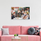 Pierre-Auguste Renoir - Lunch van de roeiers Canvas Afdruk (Insitu (Woonkamer))