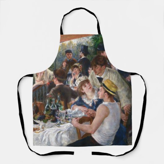 Pierre-Auguste Renoir - Lunch van de roeipartij Schort (Voorkant)