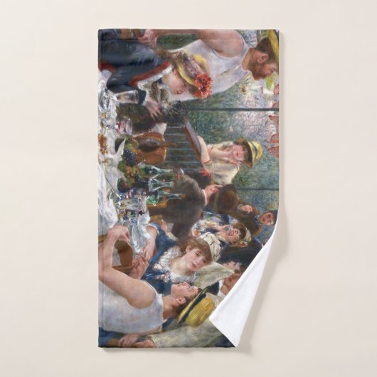 Pierre-Auguste Renoir - Luncheon of Boating Party Bad Handdoek (Handdoek)