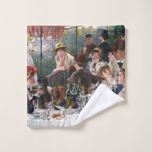 Pierre-Auguste Renoir - Luncheon of Boating Party Bad Handdoek (Wasdoekje)