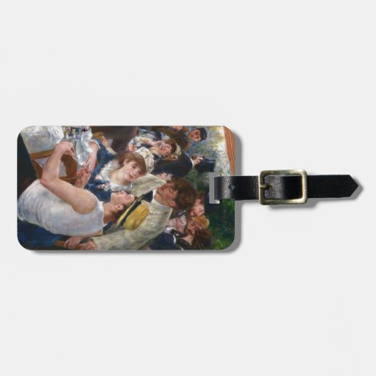 Pierre-Auguste Renoir - Luncheon of Boating Party Bagagelabel (Voorkant horizontaal)