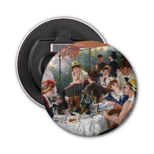 Pierre-Auguste Renoir - Luncheon of Boating Party Button Flesopener