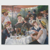 Pierre-Auguste Renoir - Luncheon of Boating Party Cadeaupapier (Vlak)