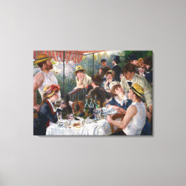 Pierre-Auguste Renoir - Luncheon of Boating Party Canvas Afdruk