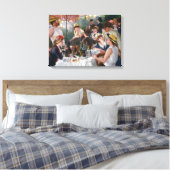 Pierre-Auguste Renoir - Luncheon of Boating Party Canvas Afdruk (Insitu (Slaapkamer))