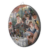 Pierre-Auguste Renoir - Luncheon of Boating Party Dartbord (Voorkant Rechts)