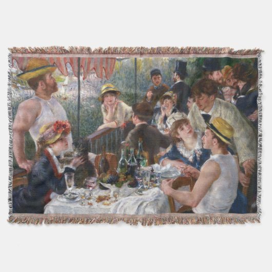 Pierre-Auguste Renoir - Luncheon of Boating Party Deken (Voorkant)